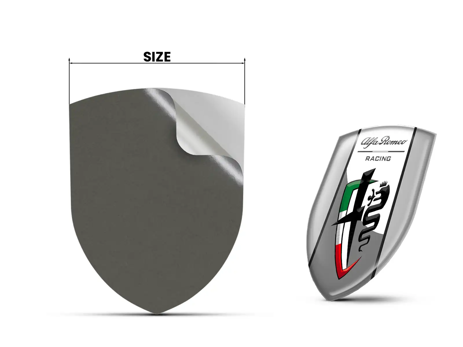 Alfa Romeo Stoßsticker Auto Limitiert Premium Pro